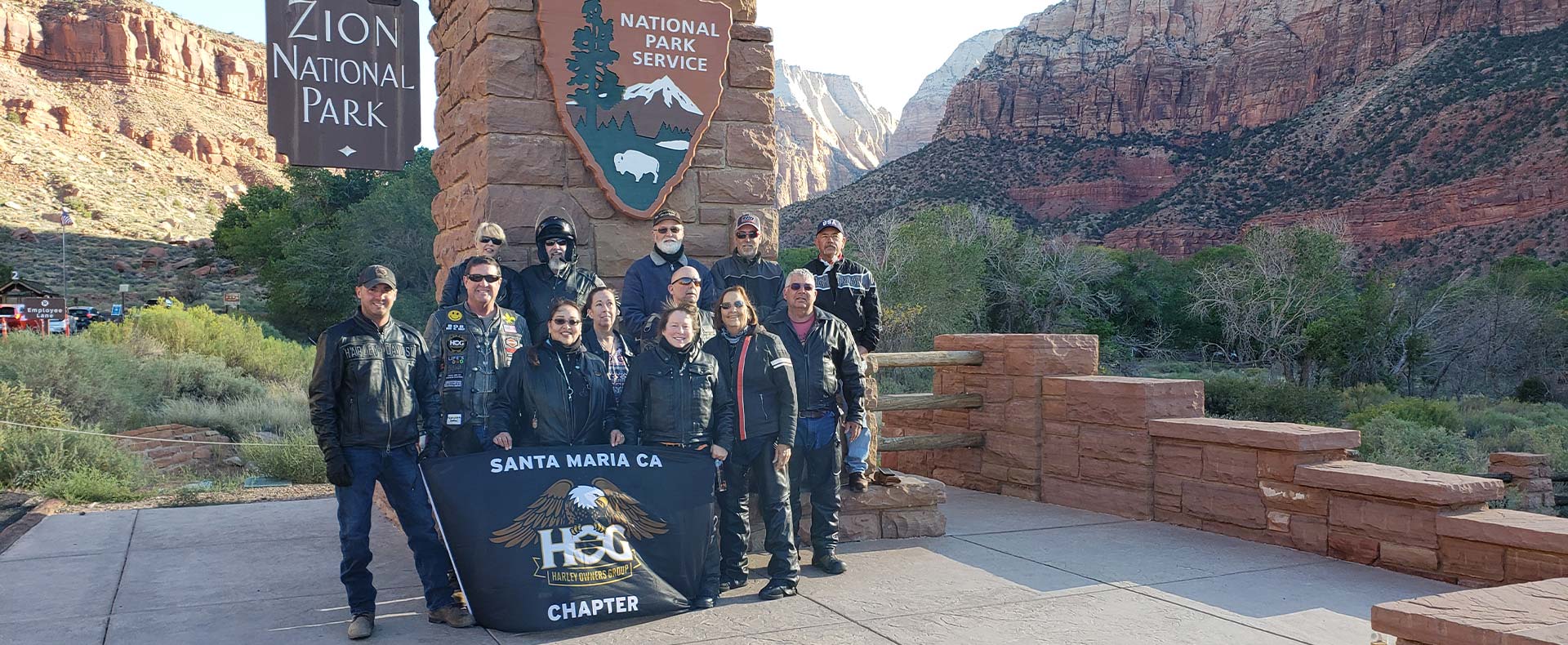 Santa Maria H.O.G. at Zion National Park